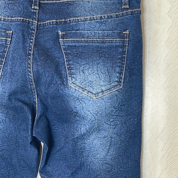 🆕 TESORO MODA Denim Skinny Pants Size 6 - Picture 4 of 5